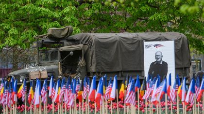 Plzeň oslavila své osvobození americkou armádou