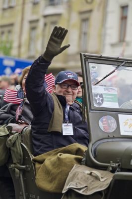 Herman Geist, americký veterán a&nbsp;osvoboditel Plzně oslavil 97.&nbsp;narozeniny