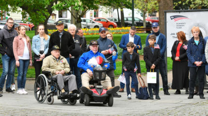 Výstava ve Smetanových sadech je poděkováním mužům, kteří v&nbsp;roce 1945 přinesli Plzni svobodu
