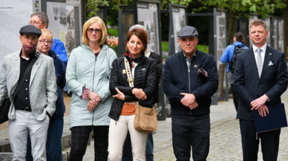 Výstava ve Smetanových sadech je poděkováním mužům, kteří v&nbsp;roce 1945 přinesli Plzni svobodu