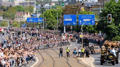 Konvojem svobody vyvrcholily Slavnosti svobody