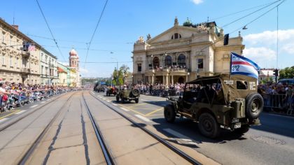 Konvojem svobody vyvrcholily Slavnosti svobody