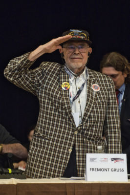 Fremont Gruss, americký veterán a&nbsp;osvoboditel Plzně oslavil 98.&nbsp;narozeniny!