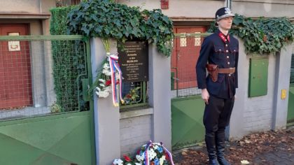 80.&nbsp;výročí poprav Plzeňanů v&nbsp;Mauthausenu za pomoc paravýsadků