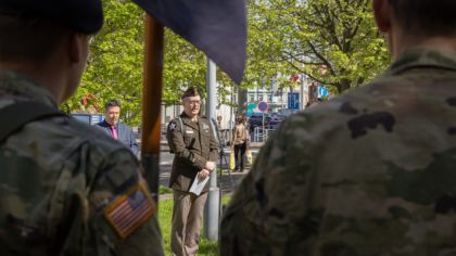 Vzpomínkové akty zahájily Slavnosti svobody, promluvili při&nbsp;nich potomci veteránů