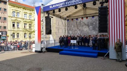 Plzní znělo: Díky, Ameriko! Poprvé od roku 1990 bez osobní přítomnosti osvoboditelů