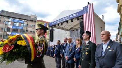 Plzní znělo: Díky, Ameriko! Poprvé od roku 1990 bez osobní přítomnosti osvoboditelů