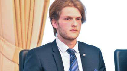 Stipendium generála Pattona obdržel Michal Panuška, student Gymnázia Františka Křižíka