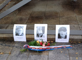 V Plzni jsme uctili památku osvoboditelů města, hrdinů, veteránů a&nbsp;příšlušníků 16.&nbsp;obrněné divize – Roberta A. Muthersbaugh, Anthonyho DeMatteo a&nbsp;Stephena Rudowskiho,