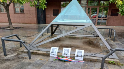 Pilsen paid honor to its liberators, heroes, WWII veterans and members of the 16th Armored Division Robert A. Muthersbaugh, Anthony DeMatteo and Stephen Rudowski who passed away recently