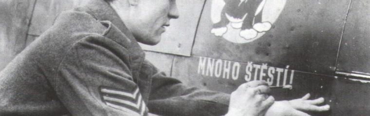 The RAF fighter pilot Karel Pavlík was born in Pilsen 105 years ago