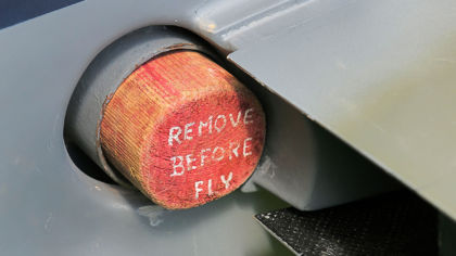 Stíhací letoun Spitfire se usadil v&nbsp;Šafaříkových sadech