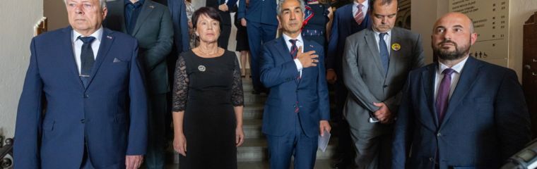 Na radnici se vzpomínalo na odhodlání a&nbsp;odvahu osvoboditelů