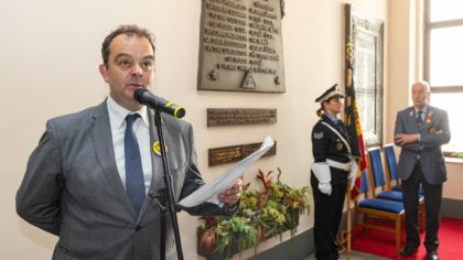 Na radnici se vzpomínalo na odhodlání a&nbsp;odvahu osvoboditelů