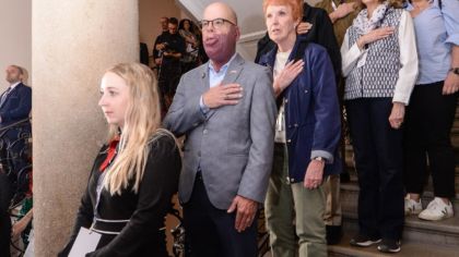 Na radnici se vzpomínalo na odhodlání a&nbsp;odvahu osvoboditelů