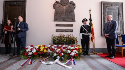 Na radnici se vzpomínalo na odhodlání a&nbsp;odvahu osvoboditelů