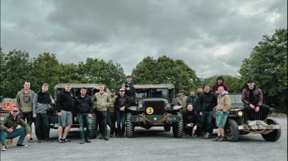 Z Plzně do Normandie míří na oslavy 80.&nbsp;výročí vylodění spojenců historické vozy i&nbsp;členové klubů vojenské historie
