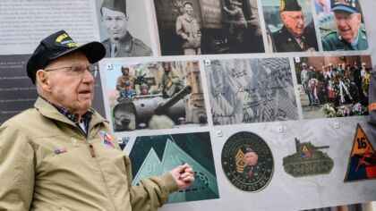 Dnes by se 100.&nbsp;narozenin dožil přítel, hrdina a&nbsp;osvoboditel, příslušník 16.&nbsp;obrněné divize, George Thompson