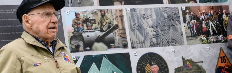 Dnes by se 100.&nbsp;narozenin dožil přítel, hrdina a&nbsp;osvoboditel, příslušník 16.&nbsp;obrněné divize, George Thompson