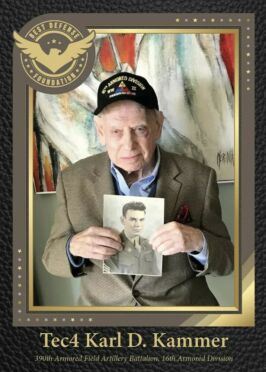 Karl D. Kammer, the liberator of the city of Pilsen and a&nbsp;member of the 16th Armored Division, is celebrating his 99th birthday!