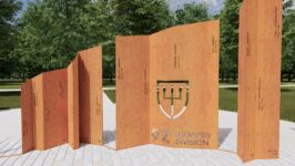 Plzeň začíná budovat památník osvoboditelům z&nbsp;97.&nbsp;pěší divize v&nbsp;parku ve Skvrňanech