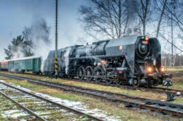 Parní vlak s&nbsp;lokomotivou Šlechtičnou vyjede při&nbsp;Slavnostech svobody na tratě Plzeňského kraje