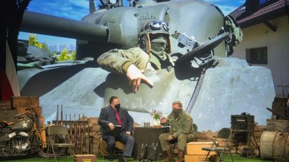 Plzeň si připomněla 75.&nbsp;výročí osvobození americkou armádou sedmihodinovým online vysíláním