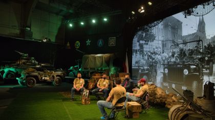 Plzeň si připomněla 75.&nbsp;výročí osvobození americkou armádou sedmihodinovým online vysíláním