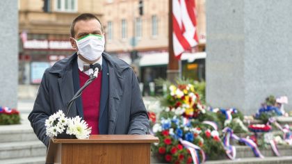 Vzpomínka u&nbsp;pomníku Díky, Ameriko! zakončila plzeňské Slavnosti svobody