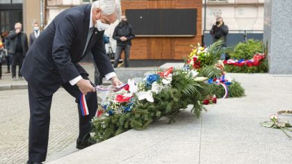 Vzpomínka u&nbsp;pomníku Díky, Ameriko! zakončila plzeňské Slavnosti svobody