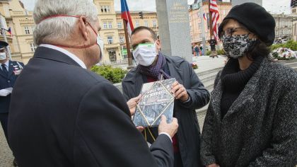 Vzpomínka u&nbsp;pomníku Díky, Ameriko! zakončila plzeňské Slavnosti svobody