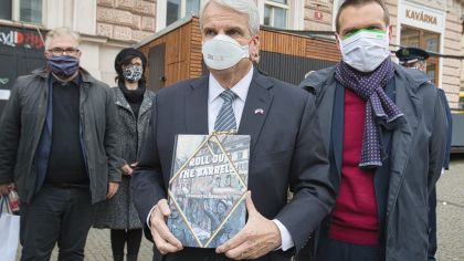 Vzpomínka u&nbsp;pomníku Díky, Ameriko! zakončila plzeňské Slavnosti svobody