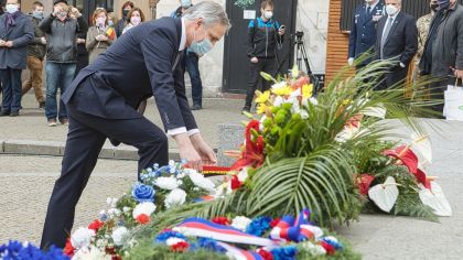 Vzpomínka u&nbsp;pomníku Díky, Ameriko! zakončila plzeňské Slavnosti svobody