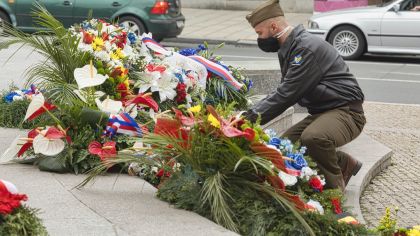 Vzpomínka u&nbsp;pomníku Díky, Ameriko! zakončila plzeňské Slavnosti svobody