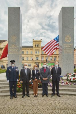 Vzpomínka u&nbsp;pomníku Díky, Ameriko! zakončila plzeňské Slavnosti svobody