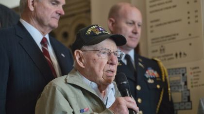 George Thompson celebrates his 96th birthday!