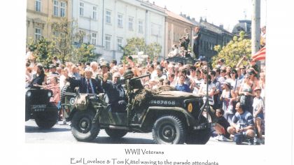 Dnes slaví 95.&nbsp;narozeniny americký veterán a&nbsp;osvoboditel Plzně Thomas Kittel